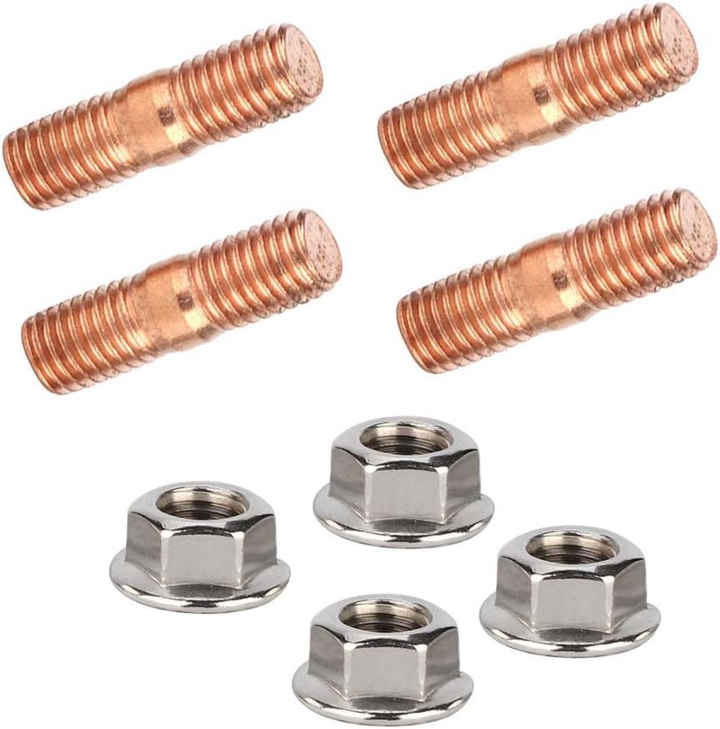 Chazcool طقم مسامير توربو، مسامير رأس برغي m10x1.50 خيوط طقم مسامير توربو T3 T4 T6 صامولة فلانج - Image 5